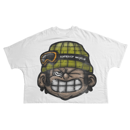 UNRULY MINI GRILLZ TEE WHITE